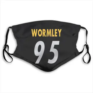 Chris Wormley Pittsburgh Steelers Washabl & Reusable Face Mask - Black