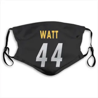 Derek Watt Pittsburgh Steelers Washabl & Reusable Face Mask - Black