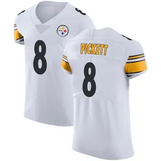 Elite Men's Kenny Pickett Pittsburgh Steelers Nike Vapor Untouchable Jersey - White