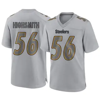 Game Men's Alex Highsmith Pittsburgh Steelers Nike Atmosphere Fashion Jersey - Gray