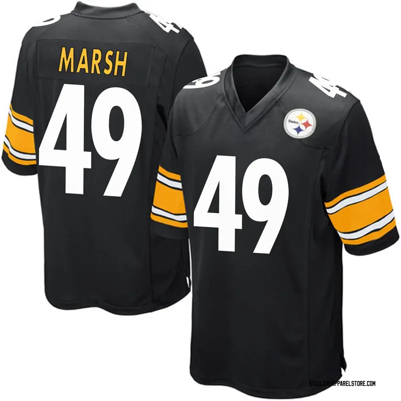 Big & Tall Game Men's Cassius Marsh Pittsburgh Steelers Nike Team ...