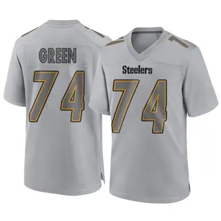 Game Men's Chaz Green Pittsburgh Steelers Nike Atmosphere Fashion Jersey - Gray