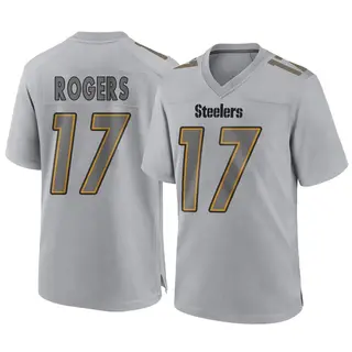 Game Men's Eli Rogers Pittsburgh Steelers Nike Atmosphere Fashion Jersey - Gray