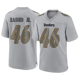 Game Men's Hamilcar Rashed Jr. Pittsburgh Steelers Nike Atmosphere Fashion Jersey - Gray