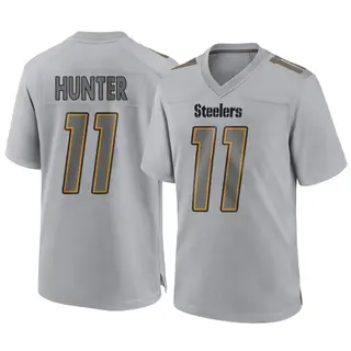 Game Men's Justin Hunter Pittsburgh Steelers Nike Atmosphere Fashion Jersey - Gray
