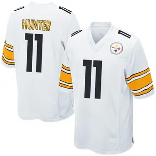 Game Men's Justin Hunter Pittsburgh Steelers Nike Jersey - White
