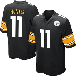 Game Men's Justin Hunter Pittsburgh Steelers Nike Team Color Jersey - Black
