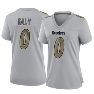Game Women's Adrian Ealy Pittsburgh Steelers Nike Atmosphere Fashion Jersey - Gray