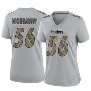 Game Women's Alex Highsmith Pittsburgh Steelers Nike Atmosphere Fashion Jersey - Gray