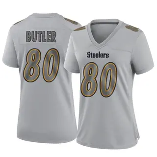 Game Women's Jack Butler Pittsburgh Steelers Nike Atmosphere Fashion Jersey - Gray