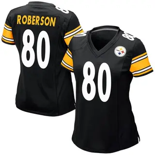 Game Women's Jaquarii Roberson Pittsburgh Steelers Nike Team Color Jersey - Black