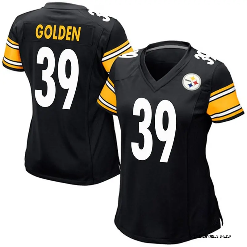 steelers black and gold jersey