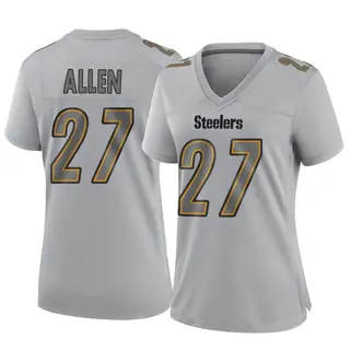 Game Women's Marcus Allen Pittsburgh Steelers Nike Atmosphere Fashion Jersey - Gray