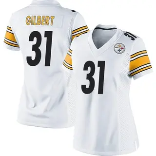 Game Women's Mark Gilbert Pittsburgh Steelers Nike Jersey - White