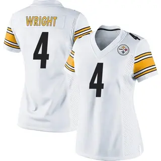 Game Women's Matthew Wright Pittsburgh Steelers Nike Jersey - White