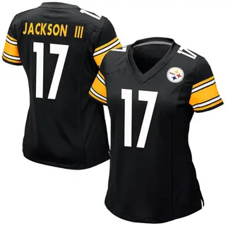 Game Women's William Jackson III Pittsburgh Steelers Nike Team Color Jersey - Black