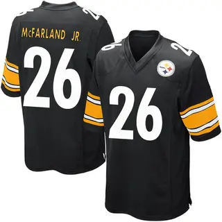 Game Youth Anthony McFarland Jr. Pittsburgh Steelers Nike Team Color Jersey - Black
