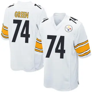 Game Youth Chaz Green Pittsburgh Steelers Nike Jersey - White