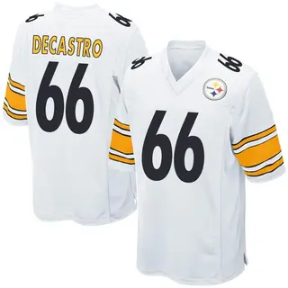 Game Youth David DeCastro Pittsburgh Steelers Nike Jersey - White