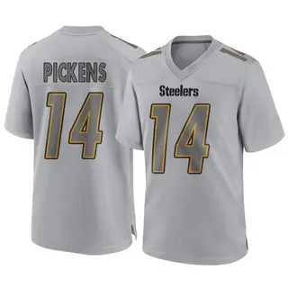 Game Youth George Pickens Pittsburgh Steelers Nike Atmosphere Fashion Jersey - Gray