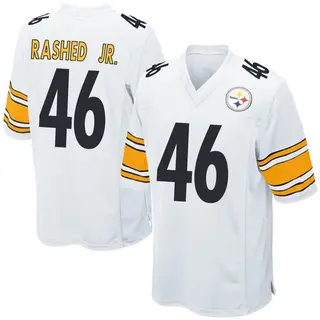 Game Youth Hamilcar Rashed Jr. Pittsburgh Steelers Nike Jersey - White
