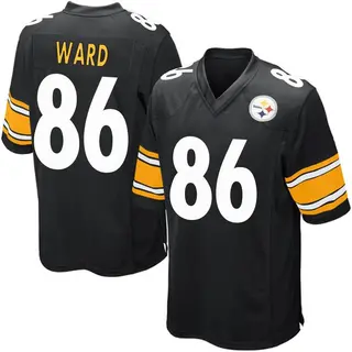 Game Youth Hines Ward Pittsburgh Steelers Nike Team Color Jersey - Black