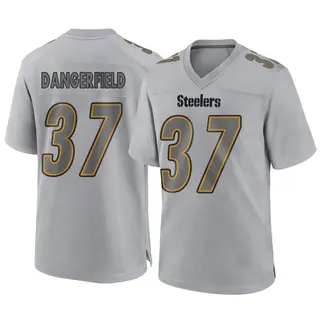 Game Youth Jordan Dangerfield Pittsburgh Steelers Nike Atmosphere Fashion Jersey - Gray