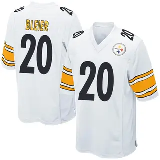 Game Youth Rocky Bleier Pittsburgh Steelers Nike Jersey - White