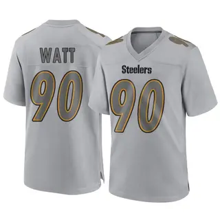 Game Youth T.J. Watt Pittsburgh Steelers Nike Atmosphere Fashion Jersey - Gray