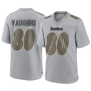 Game Youth Tyler Vaughns Pittsburgh Steelers Nike Atmosphere Fashion Jersey - Gray