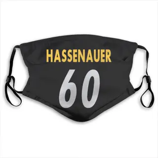 J.C. Hassenauer Pittsburgh Steelers Washabl & Reusable Face Mask - Black