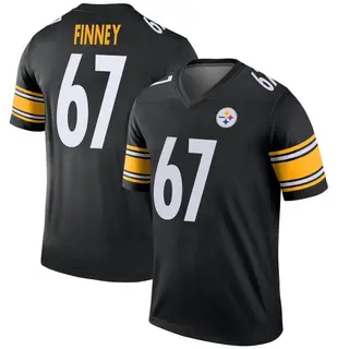 Legend Men's B.J. Finney Pittsburgh Steelers Nike Jersey - Black