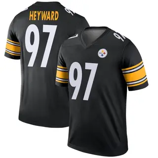 Legend Men's Cameron Heyward Pittsburgh Steelers Jersey - Black