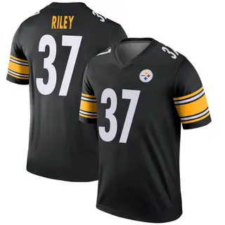 Legend Men's Elijah Riley Pittsburgh Steelers Nike Jersey - Black