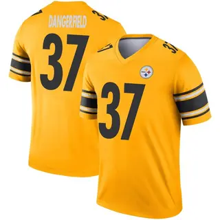 Legend Men's Jordan Dangerfield Pittsburgh Steelers Nike Inverted Jersey - Gold