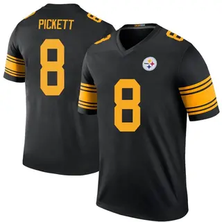 Legend Men's Kenny Pickett Pittsburgh Steelers Nike Color Rush Jersey - Black