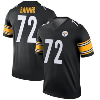 Legend Men's Zach Banner Pittsburgh Steelers Nike Jersey - Black