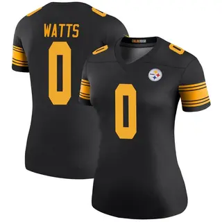 Legend Women's Bryce Watts Pittsburgh Steelers Nike Color Rush Jersey - Black