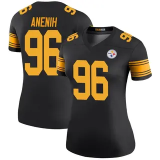 Legend Women's David Anenih Pittsburgh Steelers Nike Color Rush Jersey - Black