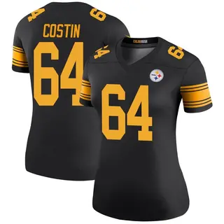 Legend Women's Doug Costin Pittsburgh Steelers Nike Color Rush Jersey - Black