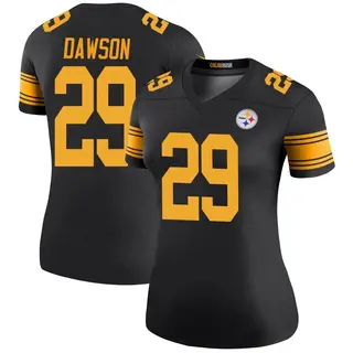 Legend Women's Duke Dawson Pittsburgh Steelers Nike Color Rush Jersey - Black