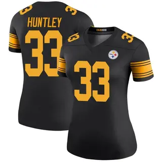Legend Women's Jason Huntley Pittsburgh Steelers Nike Color Rush Jersey - Black