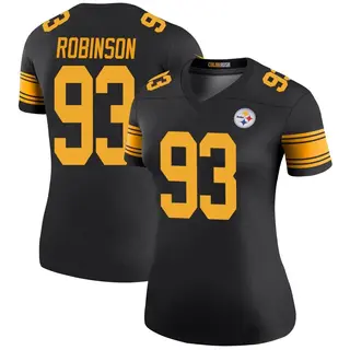 Legend Women's Mark Robinson Pittsburgh Steelers Nike Color Rush Jersey - Black
