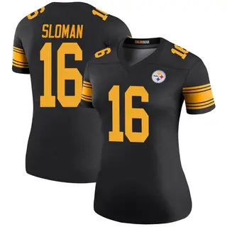 Legend Women's Sam Sloman Pittsburgh Steelers Nike Color Rush Jersey - Black