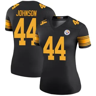 Legend Women's Tyree Johnson Pittsburgh Steelers Nike Color Rush Jersey - Black