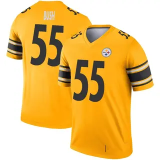 Legend Youth Devin Bush Pittsburgh Steelers Nike Inverted Jersey - Gold
