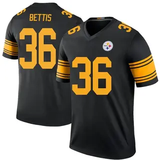 Legend Youth Jerome Bettis Pittsburgh Steelers Nike Color Rush Jersey - Black