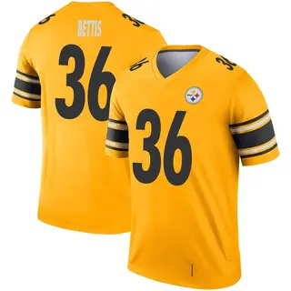 Legend Youth Jerome Bettis Pittsburgh Steelers Nike Inverted Jersey - Gold
