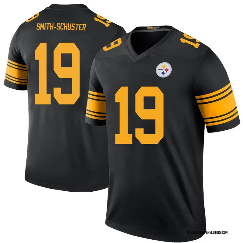 smith schuster color rush jersey