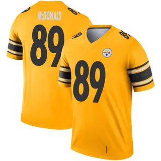 Legend Youth Vance McDonald Pittsburgh Steelers Nike Inverted Jersey - Gold
